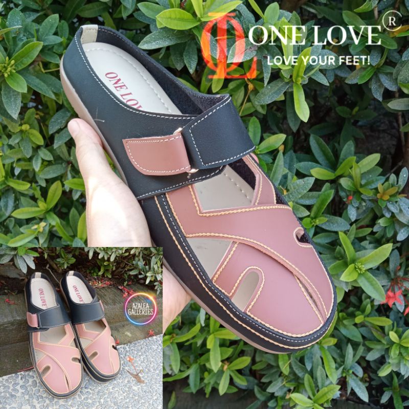 SEPATU FLAT TUTONG MOCCA ONE LOVE,TUTONG MOCCA SILANG ONELOVE, SEPATU TUTONG WANITA ONE LOVE, SEPATU