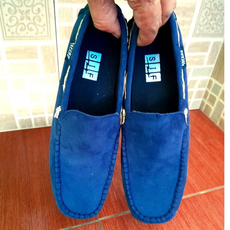 Slip On Slop Loafers Casual Pria Original Handmade Keren Trendy Modis Ringan Kuat Nyaman