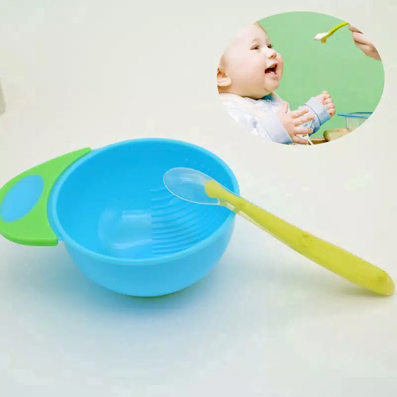 Baby Safe -  Silicone Soft Spoon Set isi 2 Sendok Bayi