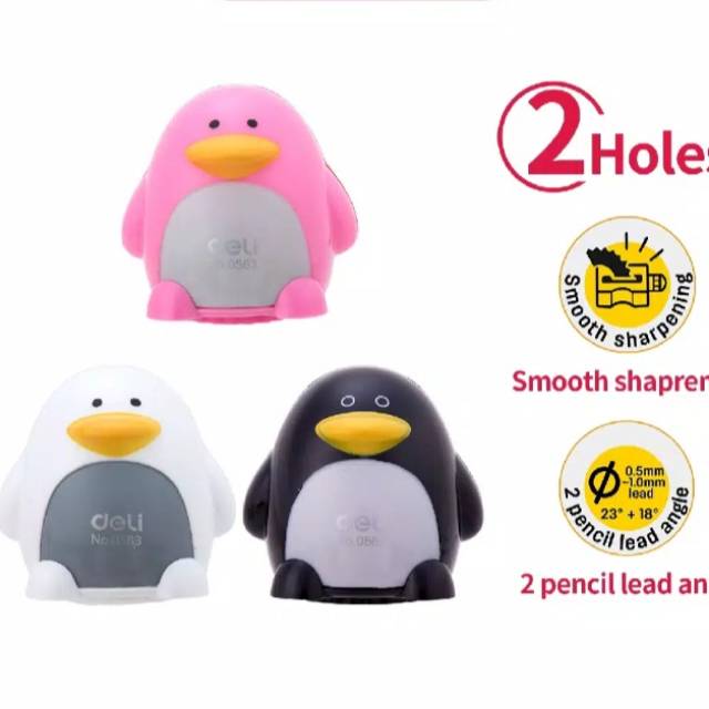 

Rautan Pensil Penguin Hitam