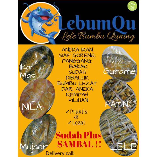 

Lele bumbu kuning patin bumbu kuning siap goreng