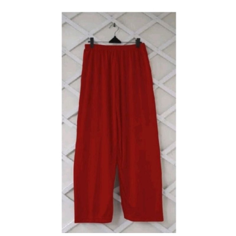 Clana Kulot Wanita Polos (bahan kaos)