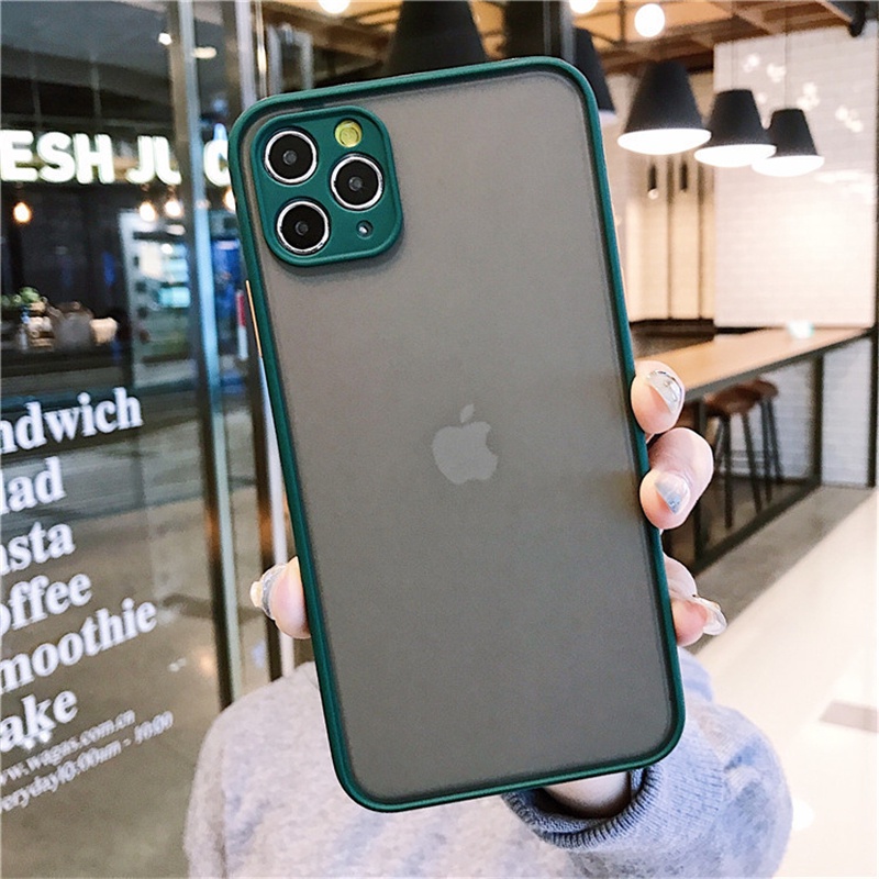 iPhone 11 Pro Max iPhone 6s iPhone 7 8 Plus iPhone XR iPhone XS Max Casing Soft Case Silikon TPU Matte Untuk