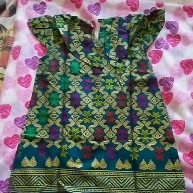 Dress batik balita ada couple sama ayah