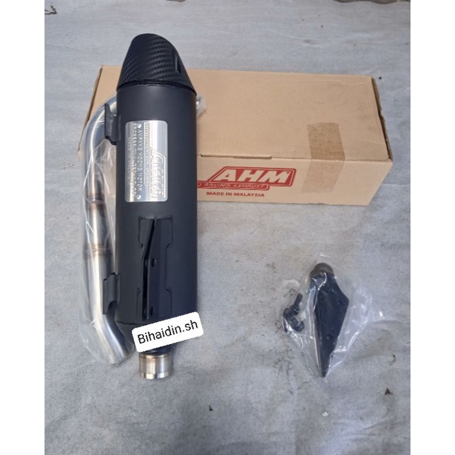 knalpot ahm standar racing mio sporty/garnis/smile/soul carbu
