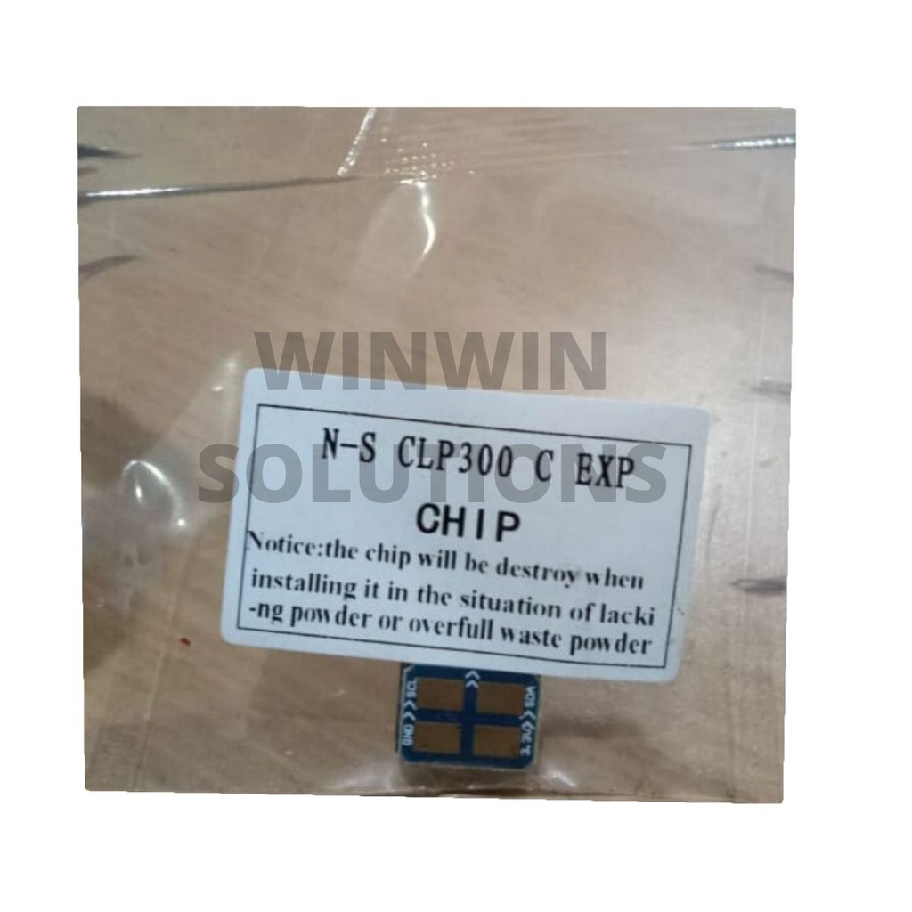 CHIP TONER SAMSUNG CLP300 CLP-300N CLX-2160 CLX-3160N CLX-3160 CMYK