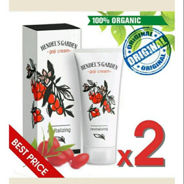 HARGA SATUAN - 100% ORIGINAL - GOJI CREAM HENDELS GARDEN/ HENDEL'S GARDEN GOJI CREAM 50ML