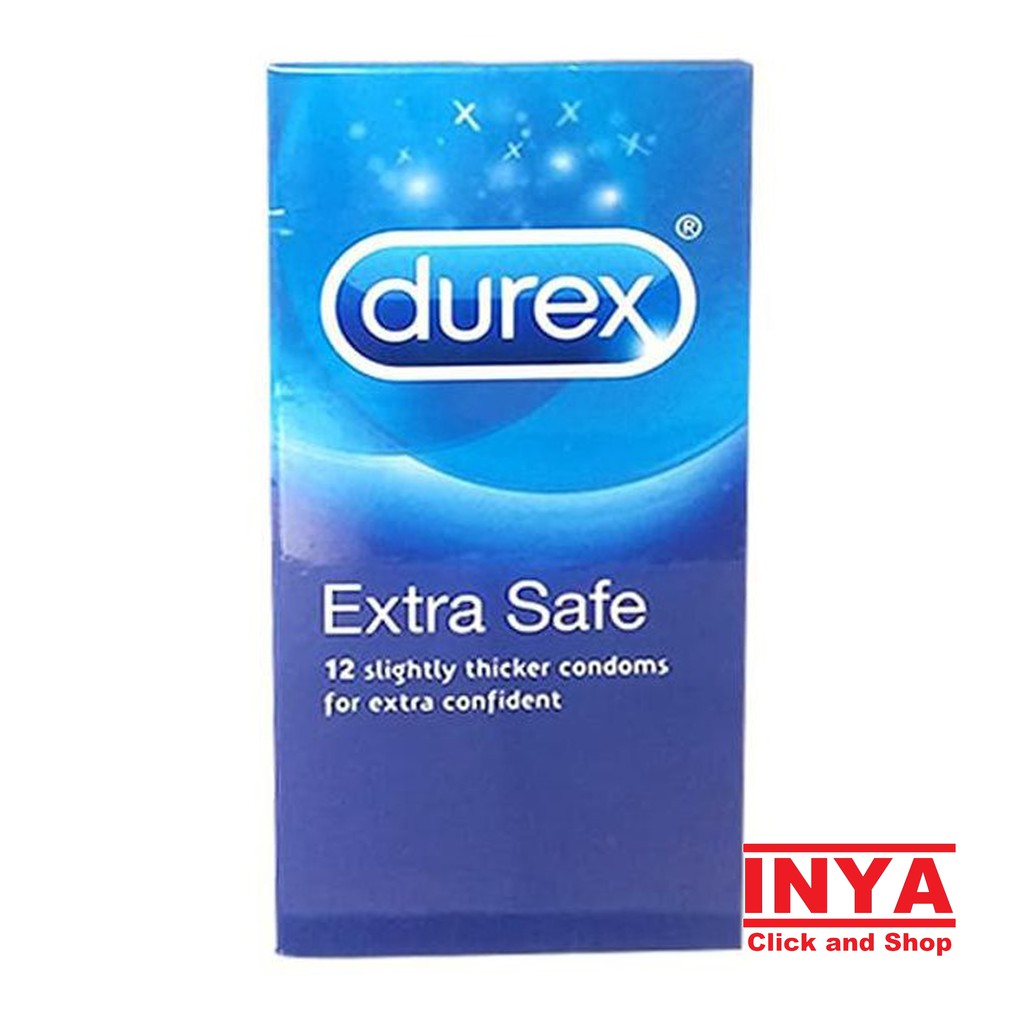 DUREX EXTRA SAFE isi 12pcs - Imported Condom - Kondom