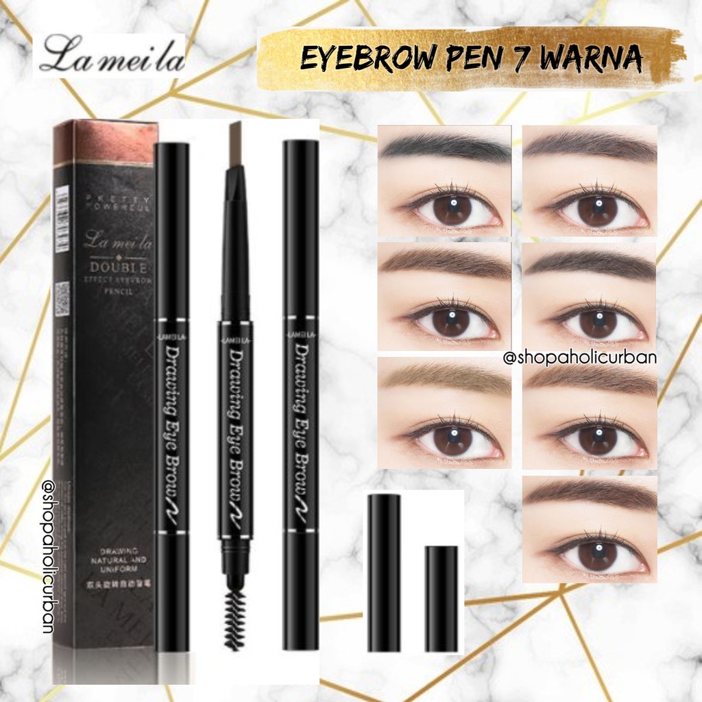 Jual TERMURAH Eyebrow Pencil LAMEILA Eyebrow Pen Pensil Alis Halal
