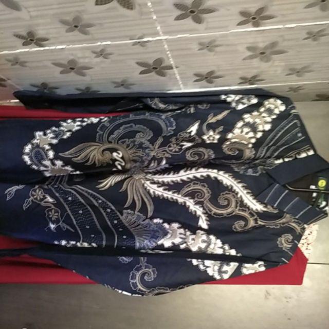 Batik Pria Peksi Dirgan Full Furing Katun Halus Ori Solo