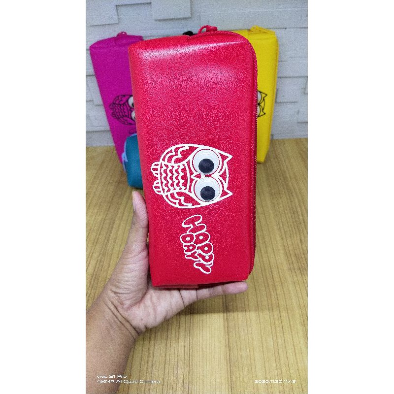 

pensil case kain owl satuan
