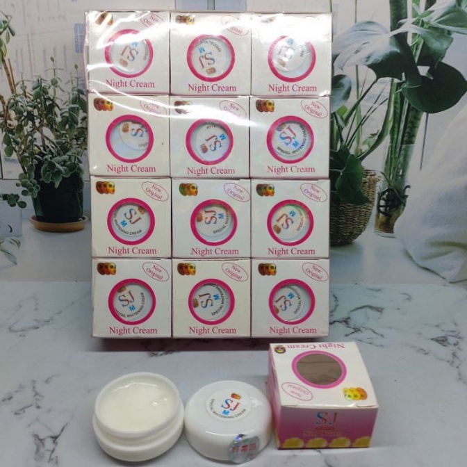 LUSINAN CREAM MALAM SJ TOPENG 12 PCS