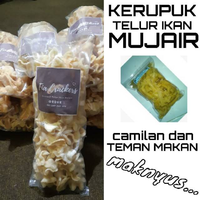 

KERUPUK TELUR IKAN MUJAIR MATANG