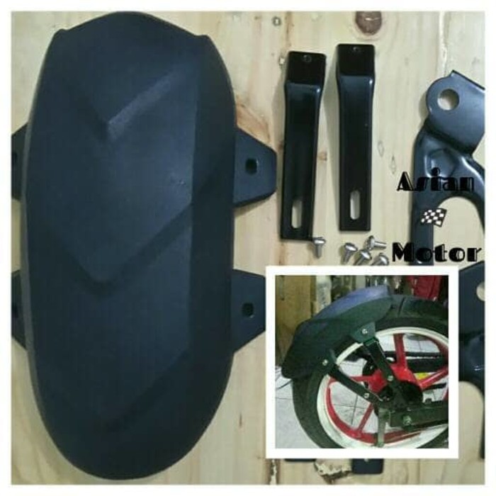 MudGuard Belakang Motor HMS Racing Universal/ MudGuard Motor HMS