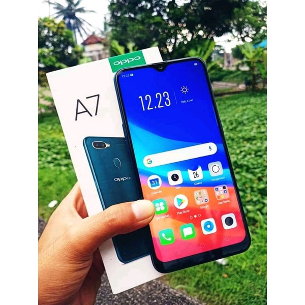 Oppo A7 4/64 SECOND ORI Resmi