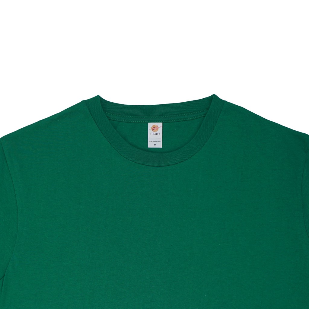 Kaos Polos Irish Green Label Y&amp;S ECOSOFT SS 30's