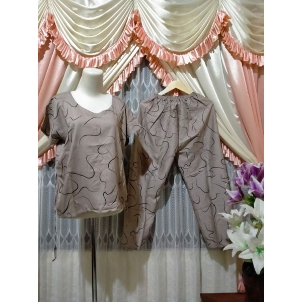 Set Panjang Motif Cacing