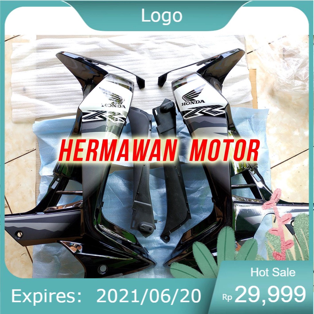 body motor supra batman... 100% Sayap motor + Striping Honda supra x 125 th 2007-2013 warna hitam st