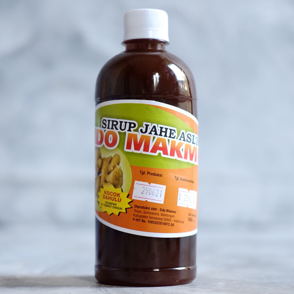 SIRUP JAHE SIDO MAKMUR BOTOL PLASTIK