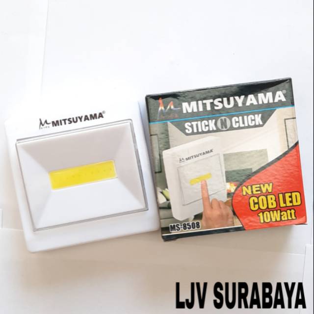 Lampu Tempel Emergency / Switch Light / Mitsuyama STICK N CLICK LED