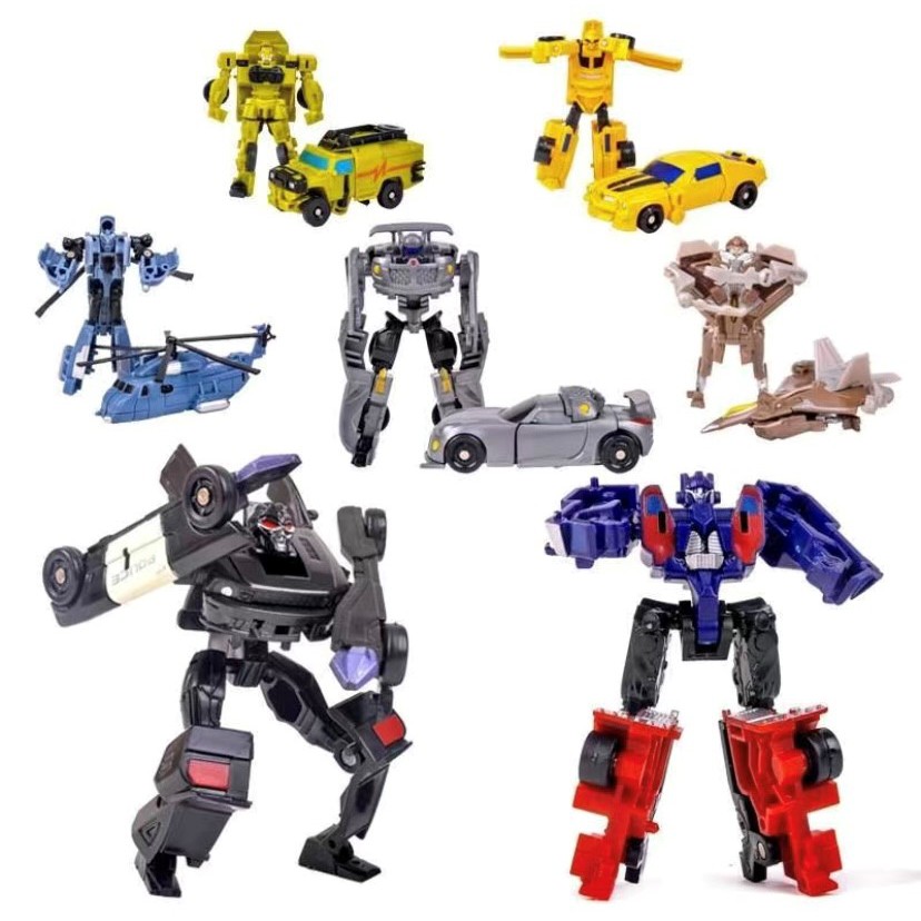 Jual Mainan Anak Robot Transformer Deformation 2 in 1 Poket Kid Toys