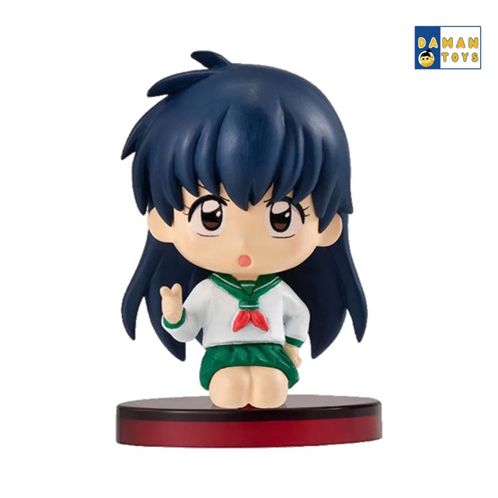 Figure Inuyasha Higurashi Kagome Sesshoumaru Miroku Anime Baru Set 4 Pcs