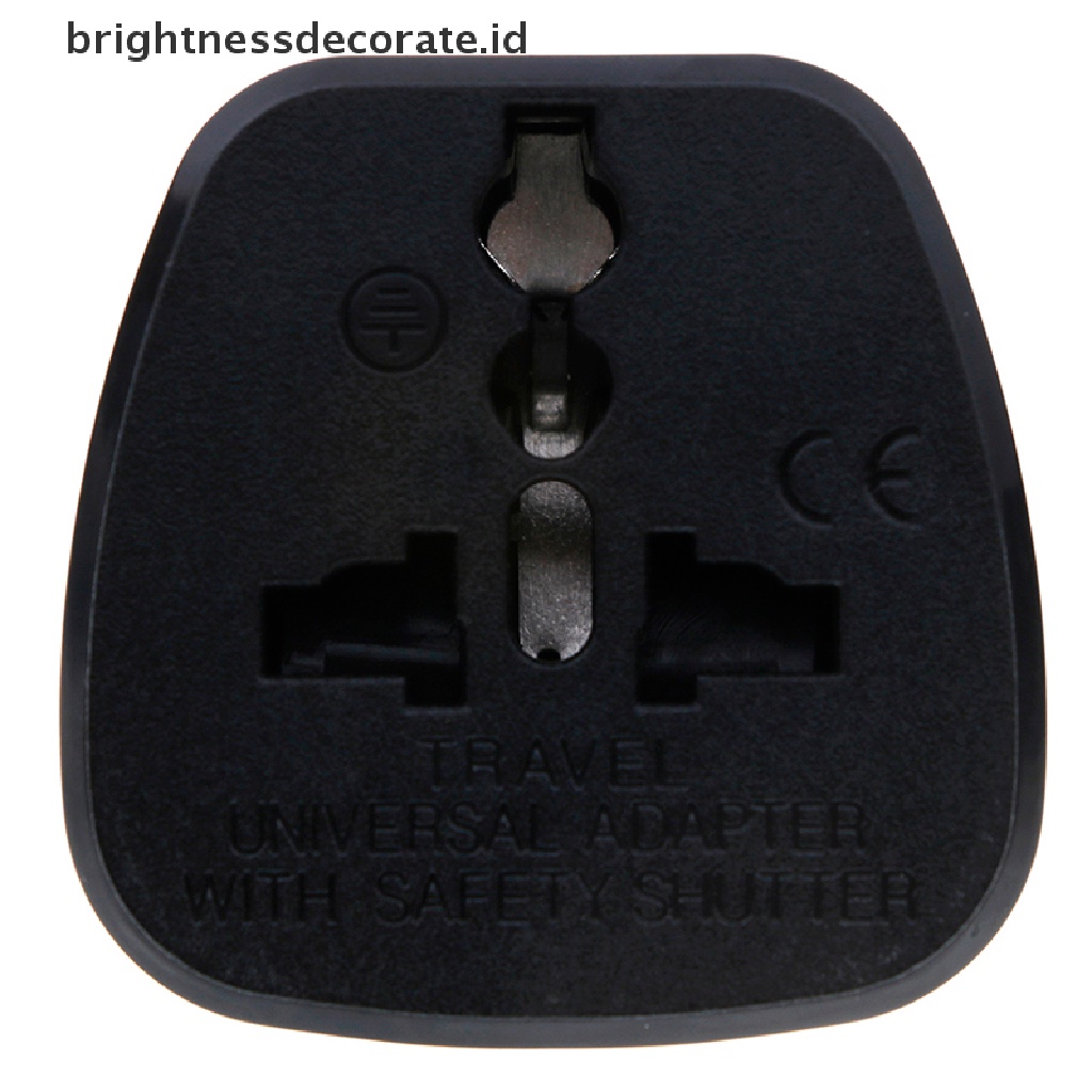 Adapter Power Plug Eu Uk Au Ke Us Usa Canada Ac Universal Untuk Travel