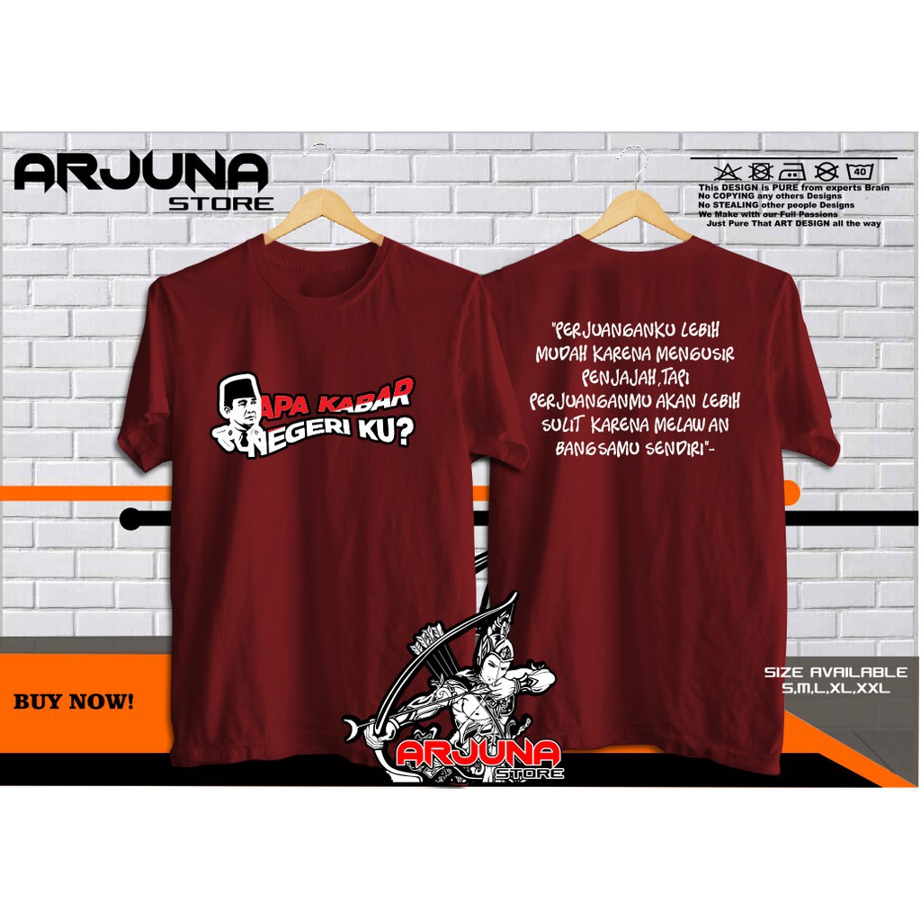 Kaos Baju Kata Kata Unik Bung Karno Terbaru Terlaris Kualitasdistro Vubble Shopee Indonesia