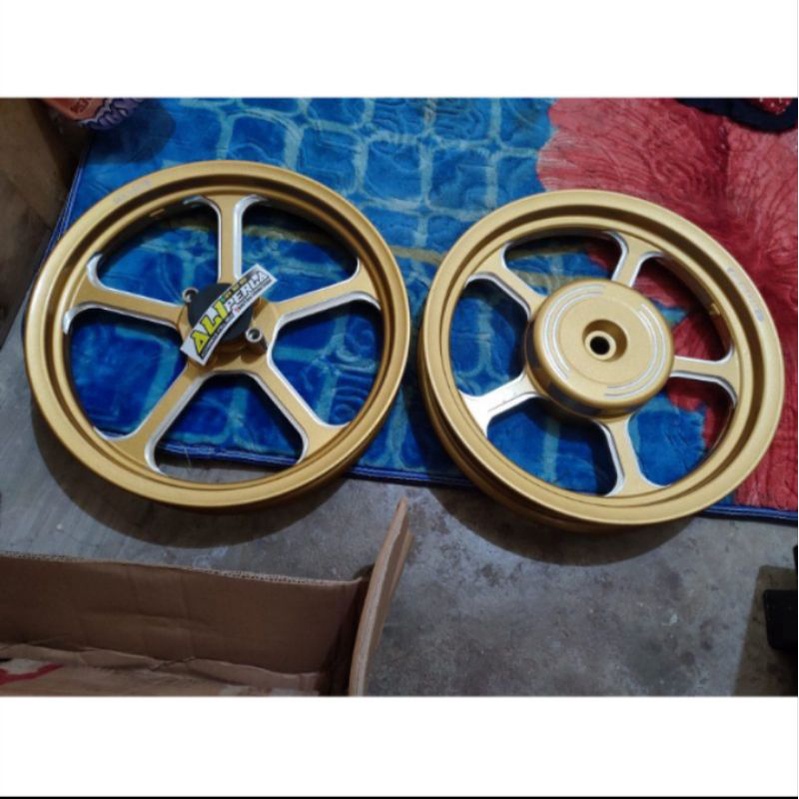 Velg Rossi Venom Halley model palang 5 185/215/14 Honda Vario 109 Beat