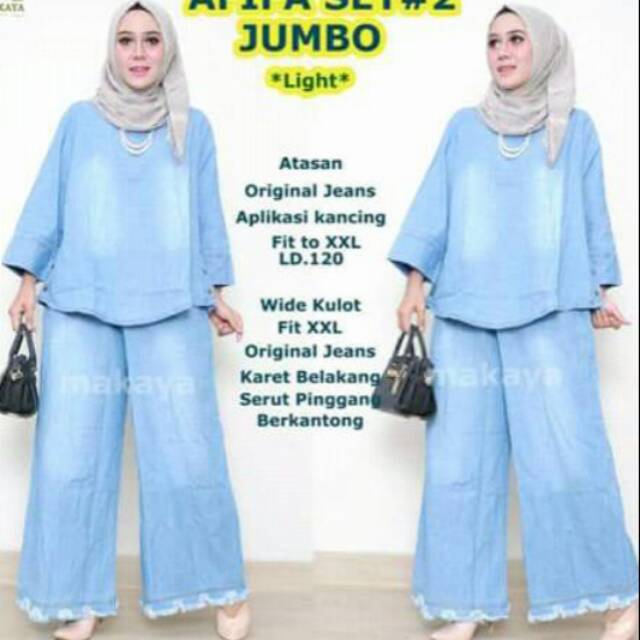 Jeans Jumbo / Set Jumbo Jeans