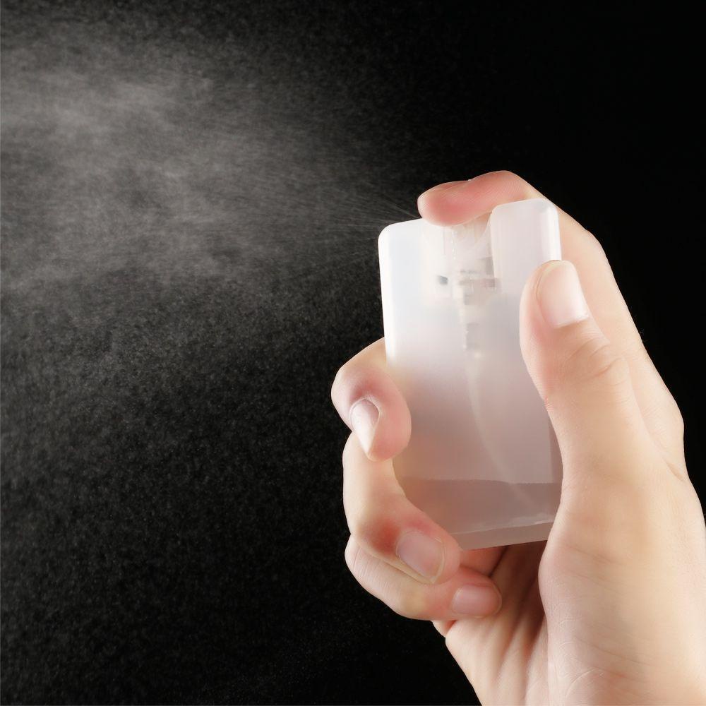 SUYO Botol Spray Portable Atomizer Bentuk Kartu Botol Sprayer Kabut Plastik