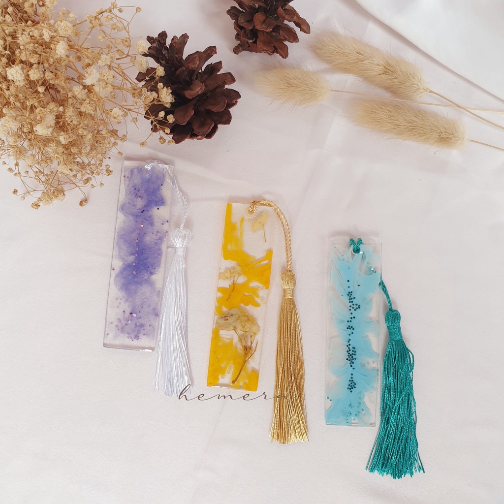 

BOOKMARK Resin 'Pastel' - Pembatas Buku