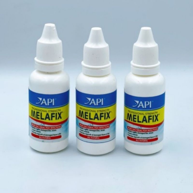 Melafix API USA 30ml ASLI TANPA PENGENCER.  Obat Ikan Cupang Guppy dan segala jenis ikan hias white spot jamur kutu luka sobek ekor