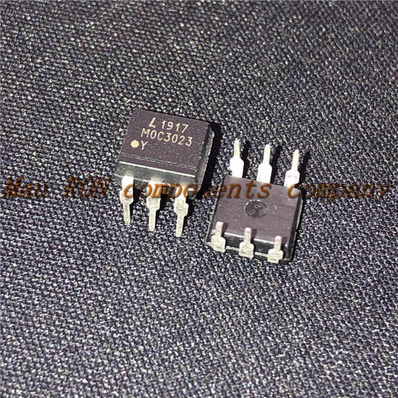 10pcs Ic Moc3023 Dip6 Dip-6 Photocoupler