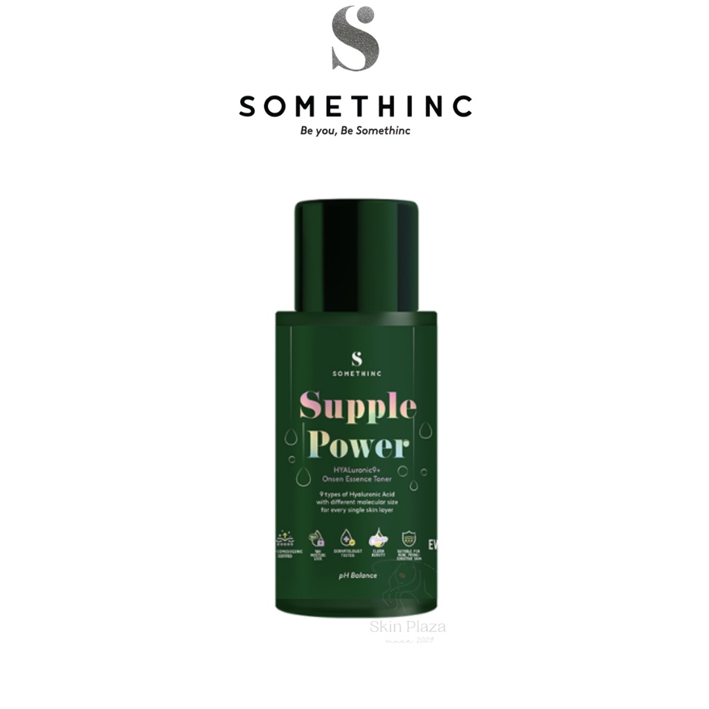 SOMETHINC Supple Power Hyaluronic9+ Onsen Essence Toner 40ml