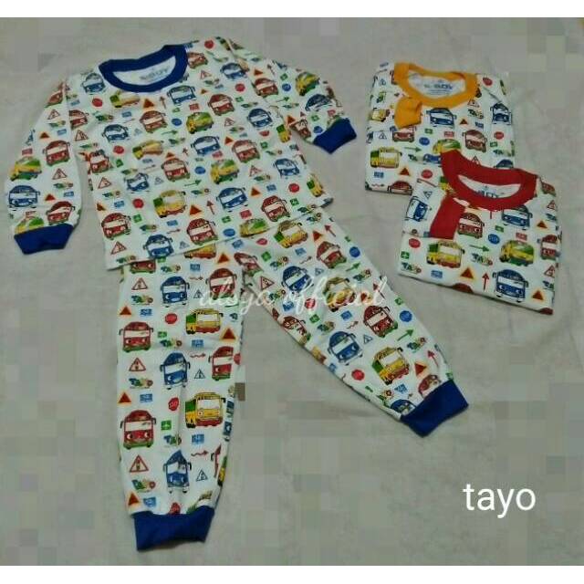 Baju Tidur Anak Tayo