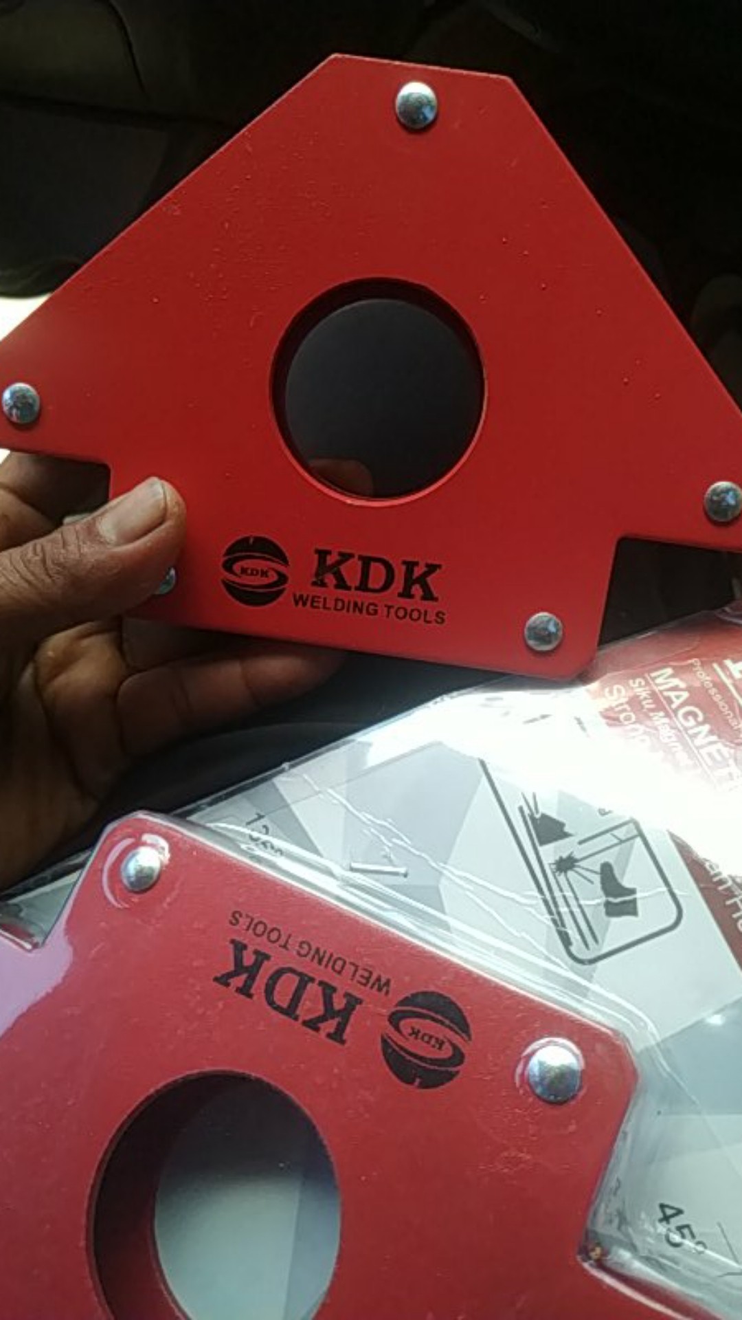 Siku Magnet Las 5 Inch 75lbs Kdk / Magnetic Welding Holder 5inch 75 Lbs Merk Kdk