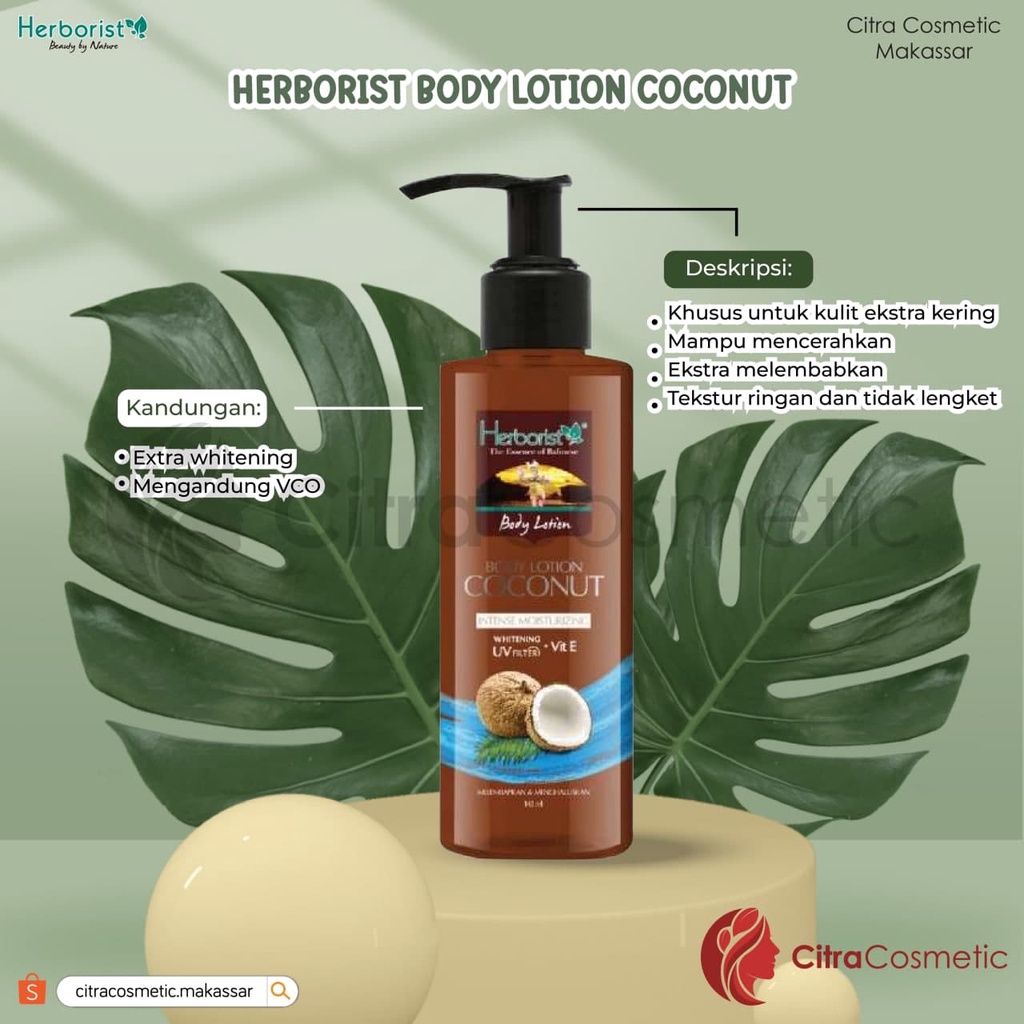 Herborist Hand Body Lotion 145Ml Coconut | Zaitun