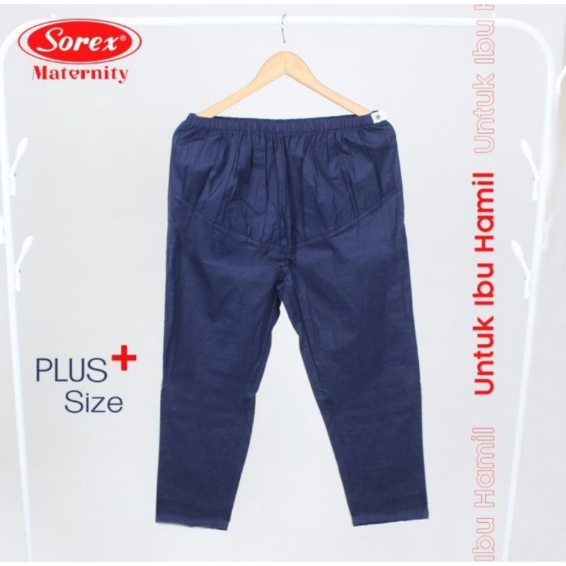 Sorex Maternity Pants Celana Ibu Hamil Plus Size Freesize (JB302)