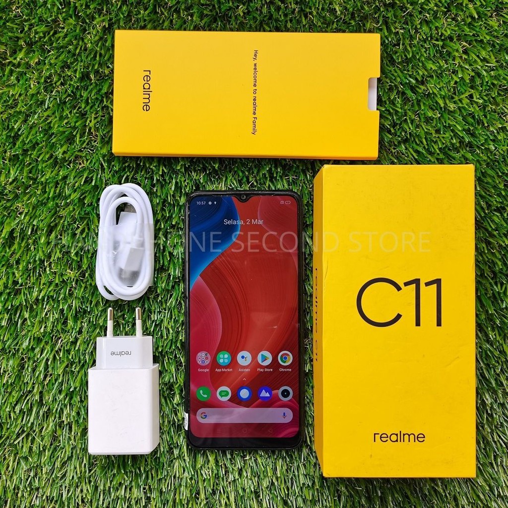 Hp Second Realme C11 2 32gb Fullset No Headset Handphone Second Hp Sekenandroid Hp Bekas Murah Shopee Indonesia