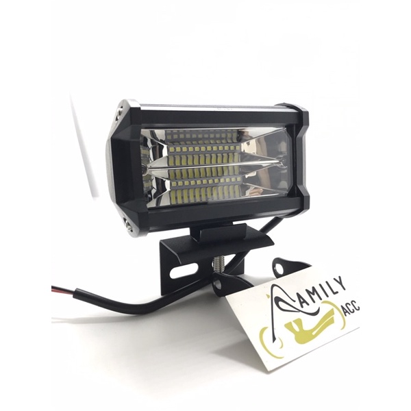 Breket Lampu/ Dudukan Rx King New plus Lampu Tembak Sorot 24 Mata COB Putih Rxk Rxs Rx King