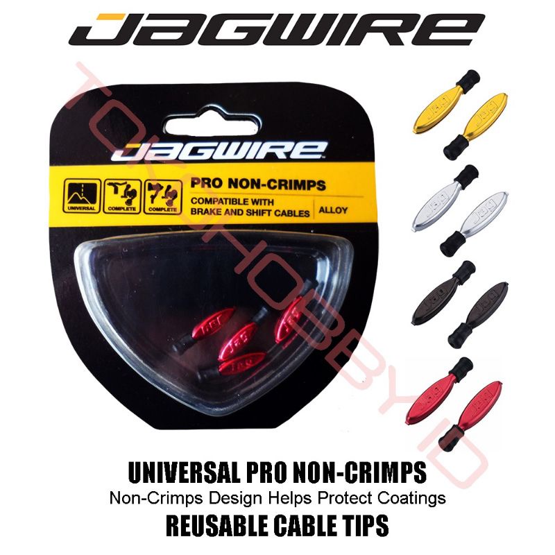 End Cap Cup Kabel Inner Shifter Rem Sepeda Jagwire Pro Non Crimps CHA069 CHA072