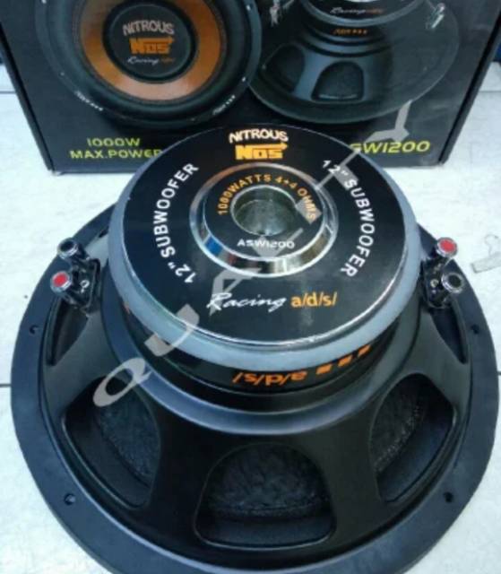Subwoofer 12 inch ADS NITROUS double coil