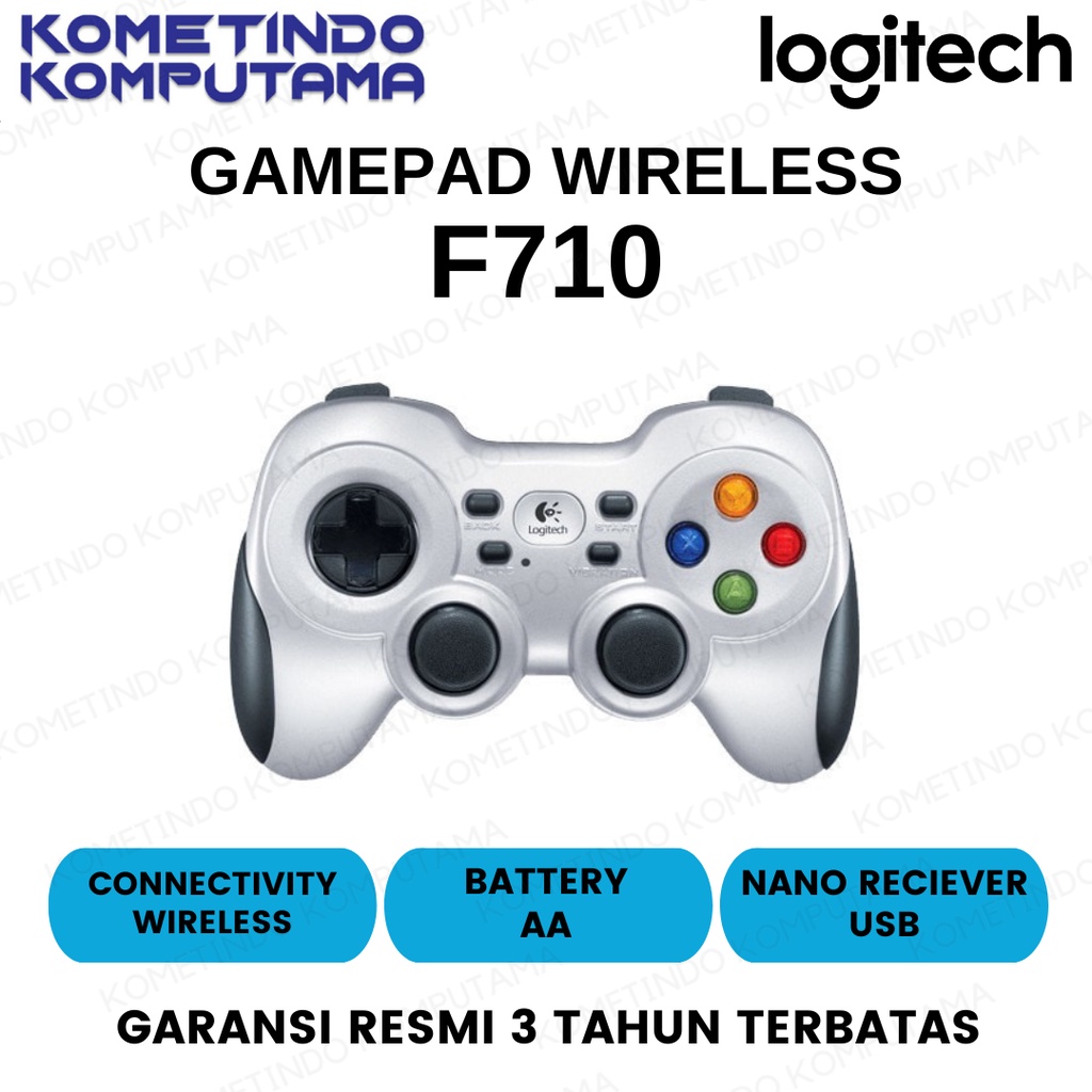 Logitech F710 Gamepad Wireless Joystick Controller For PC &amp; Android TV