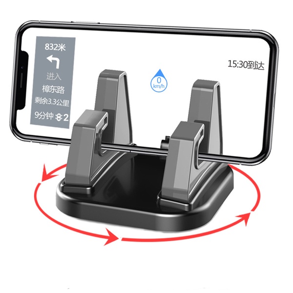 TA-008 Dudukan HP Mobil Dashboard/Tempat Holder HP Mobil 360 berputar