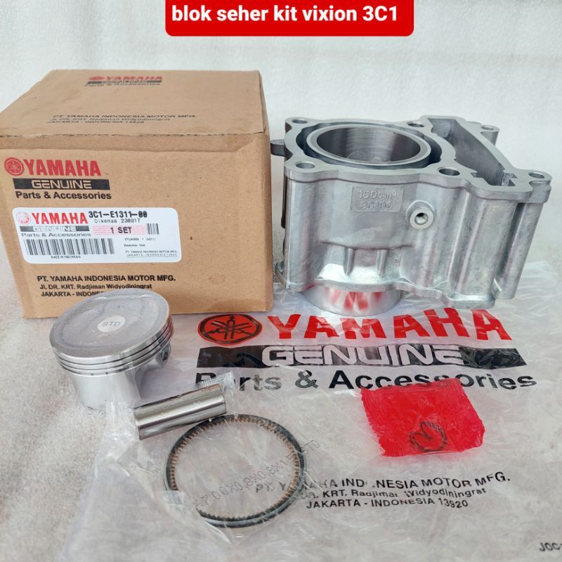 BLOK SEHER VIXION 3C1-E1311-00 KIT PISTON ORIGINAL