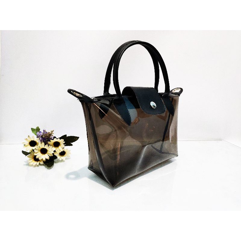 tas wanita slingbag mika pvc warna harga termurah ( premium )