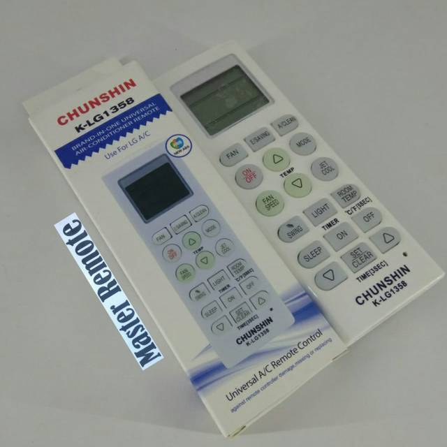 Remot Remote AC LG Mini Hercules / Hercules Jetcool Multi Universal