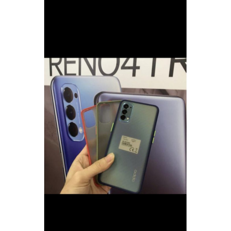 My Choise Armor Matte Case Original Oppo Reno 4 Indo / Reno 4 Pro