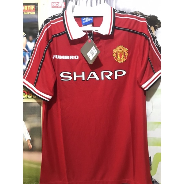 jersey manchester united home 1998 1999